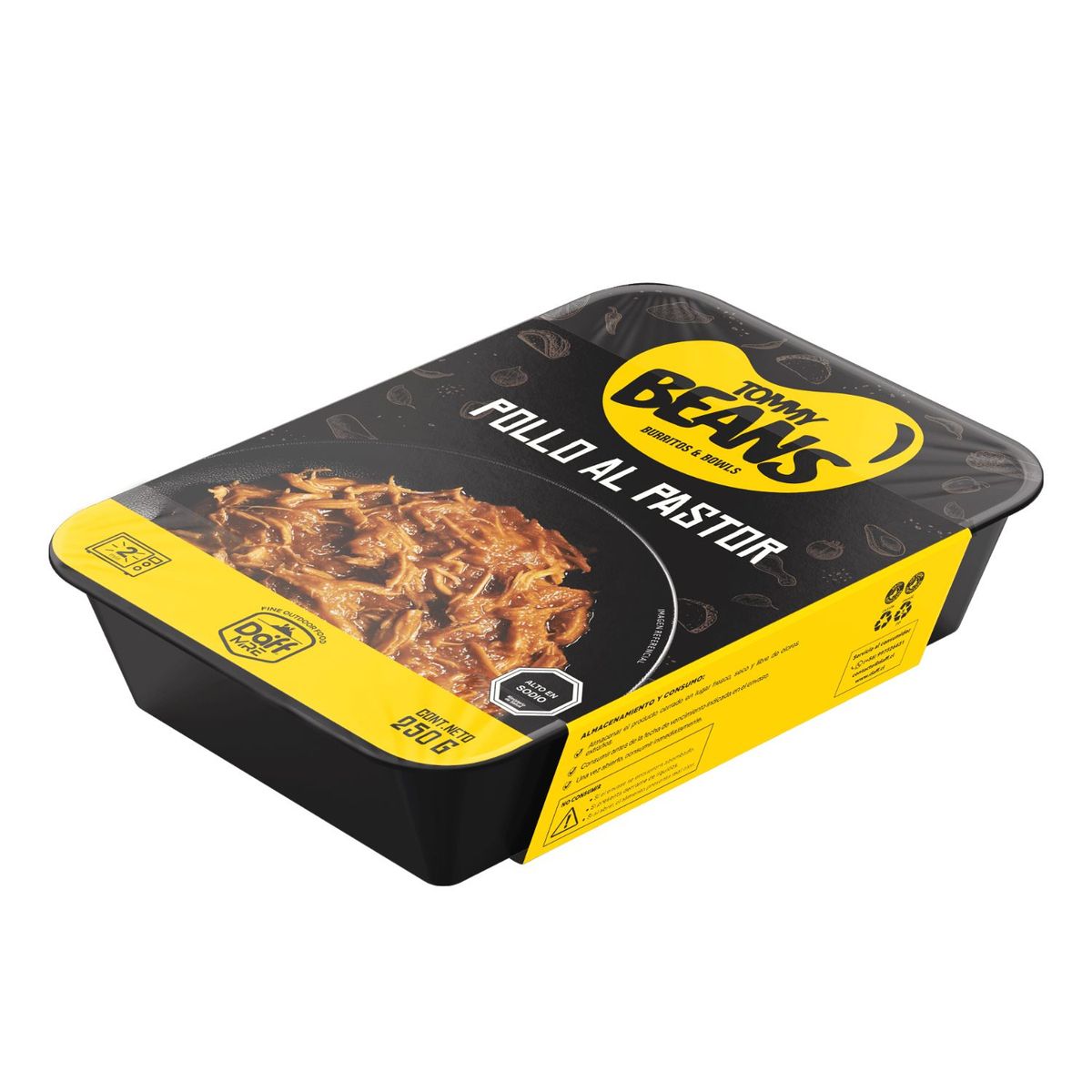 DAFF - Pollo al Pastor Tommy Beans Daff 250 g
