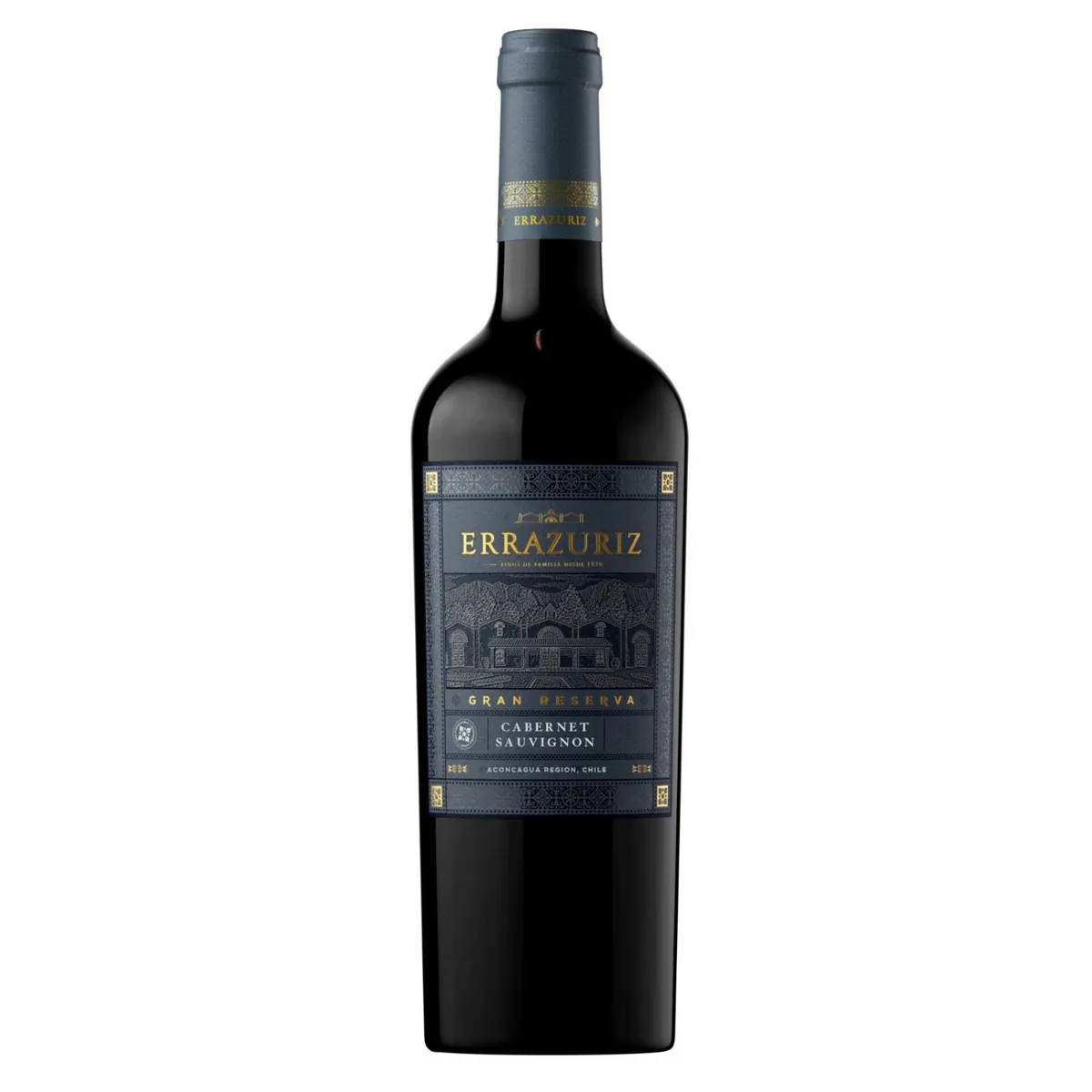 ERRAZURIZ - Vino Tinto Cabernet Sauvignon Gran Reserva Errazuriz 13.5° 750 ml