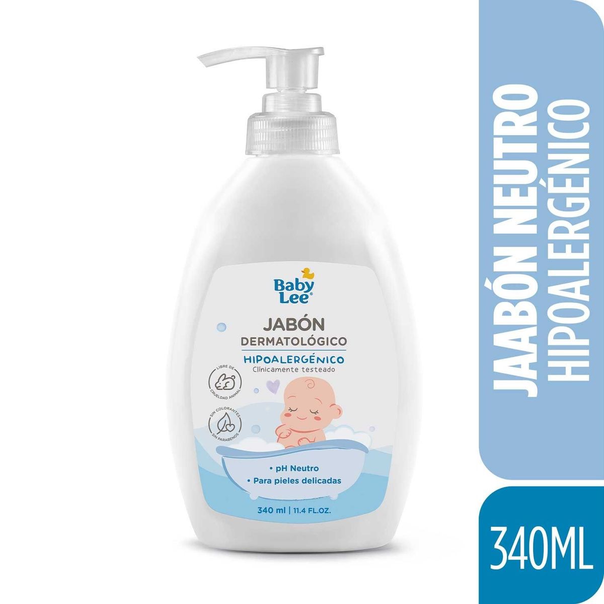 BABYLEE - Jabón Neutro Hipoalergénico Babylee 340 ml