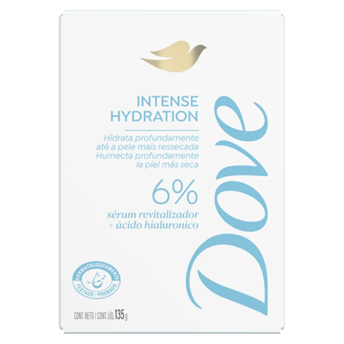 DOVE - Jabón en Barra Sérum Corporal Intense Hydration Dove 135 gr