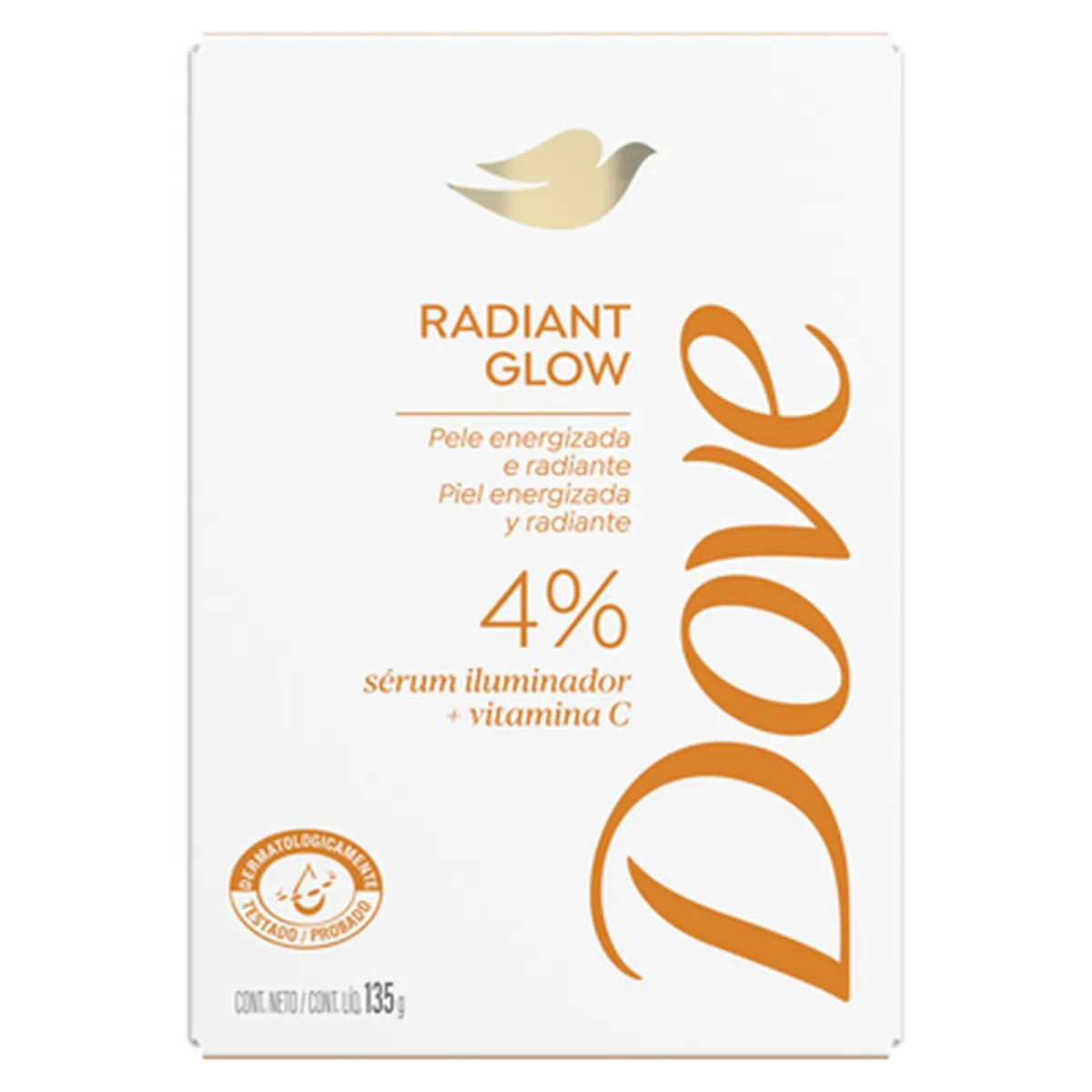 DOVE - Jabón en Barra Sérum Corporal Radiant Glow Dove 135 gr