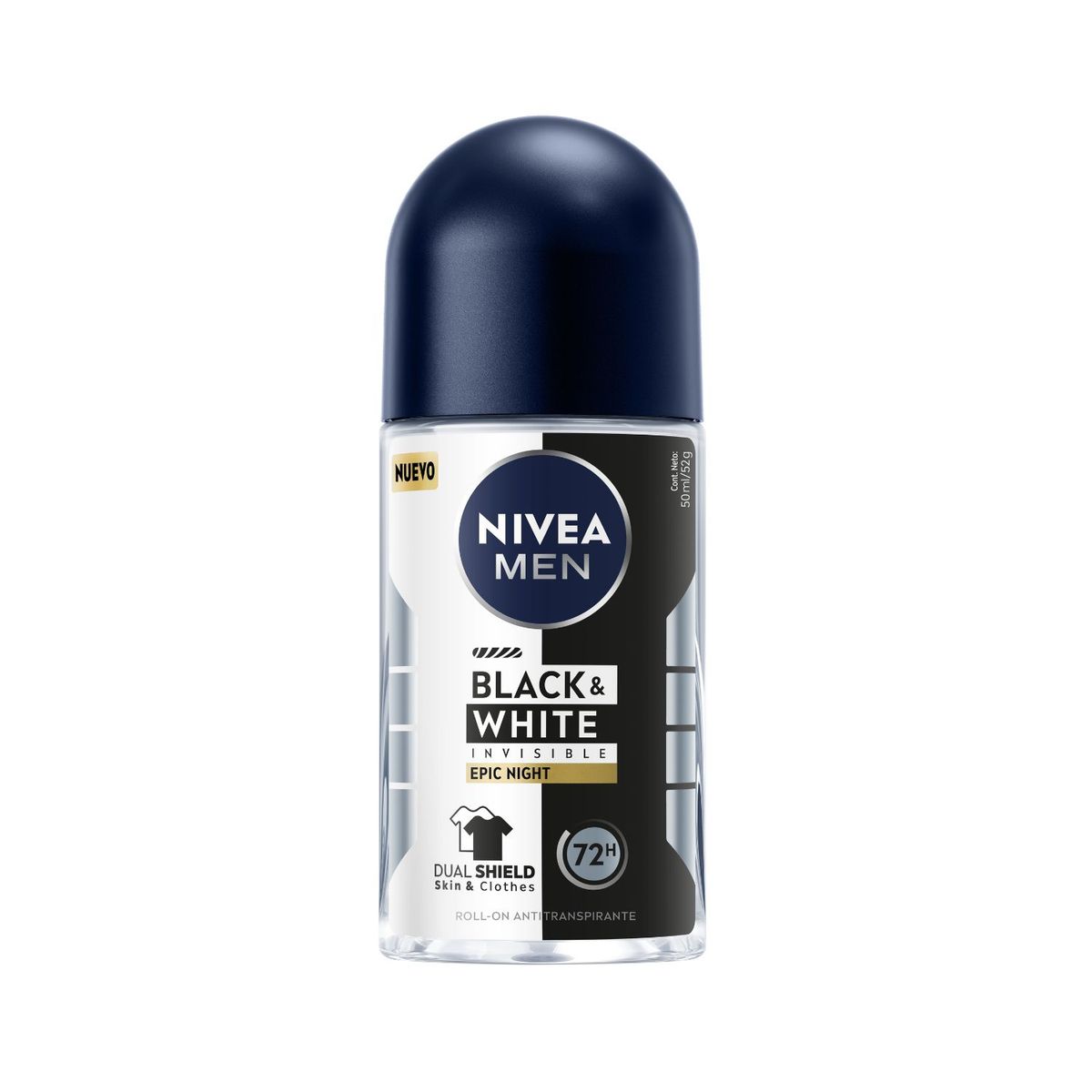 NIVEA - Antitranspirante Roll On Epic Night Anti Manchas Hombre Nivea 50 ml