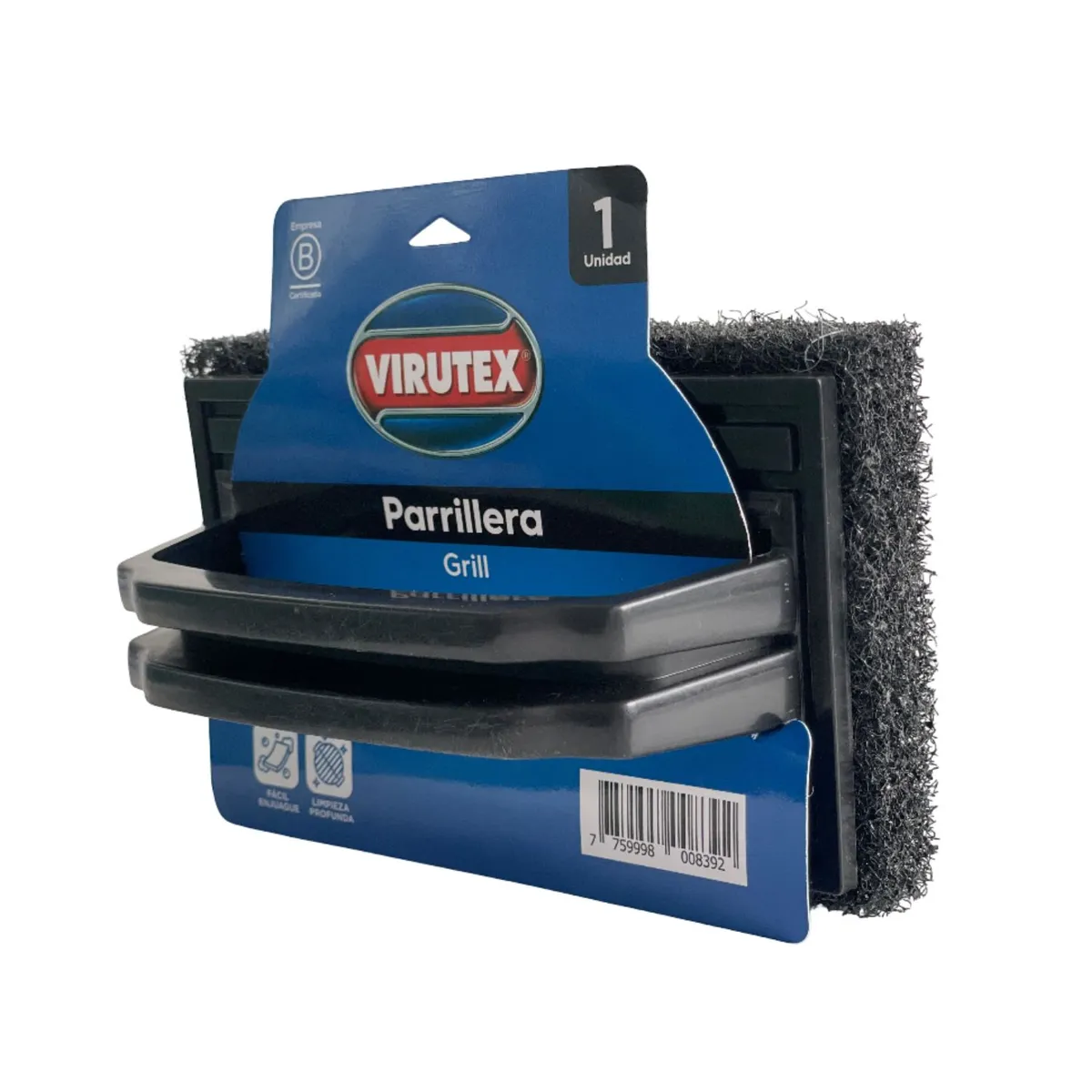 VIRUTEX - Esponja Parrillera con Asa Virutex 1 un