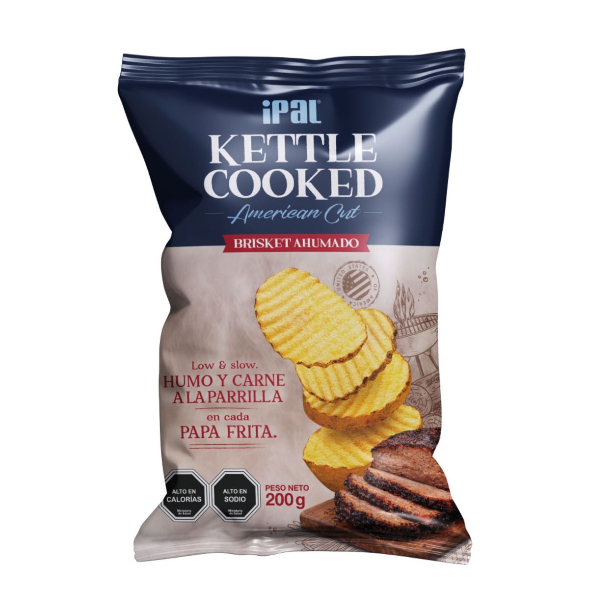 IPAL - PAPAS C AMERICANO BRISKET AHUM IPAL 200G