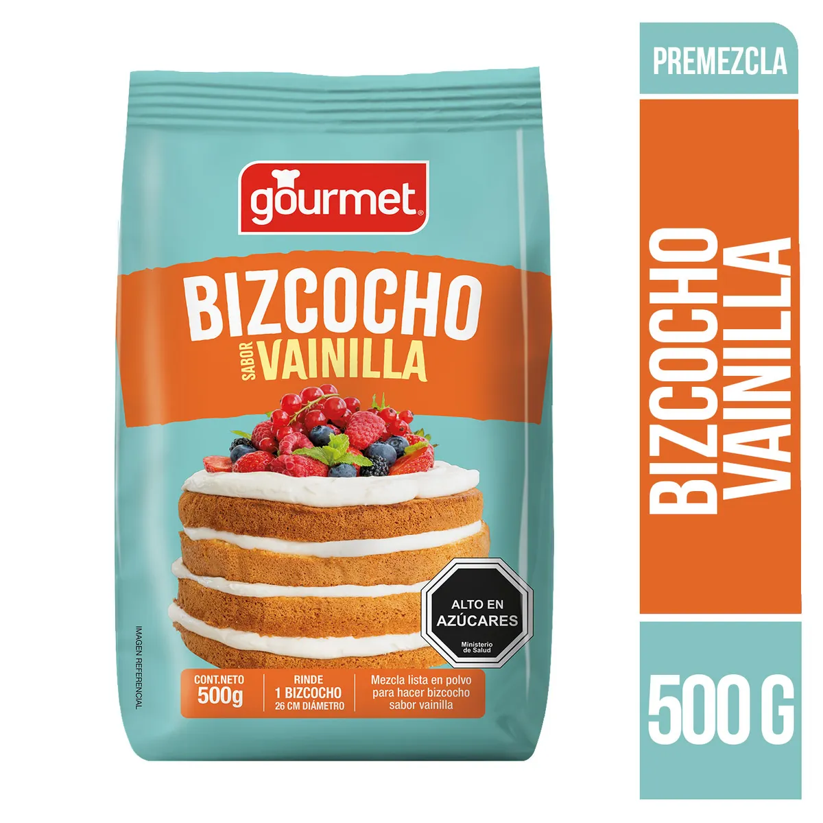 GOURMET - Premezcla para Bizcocho Vainilla Gourmet 500 gr