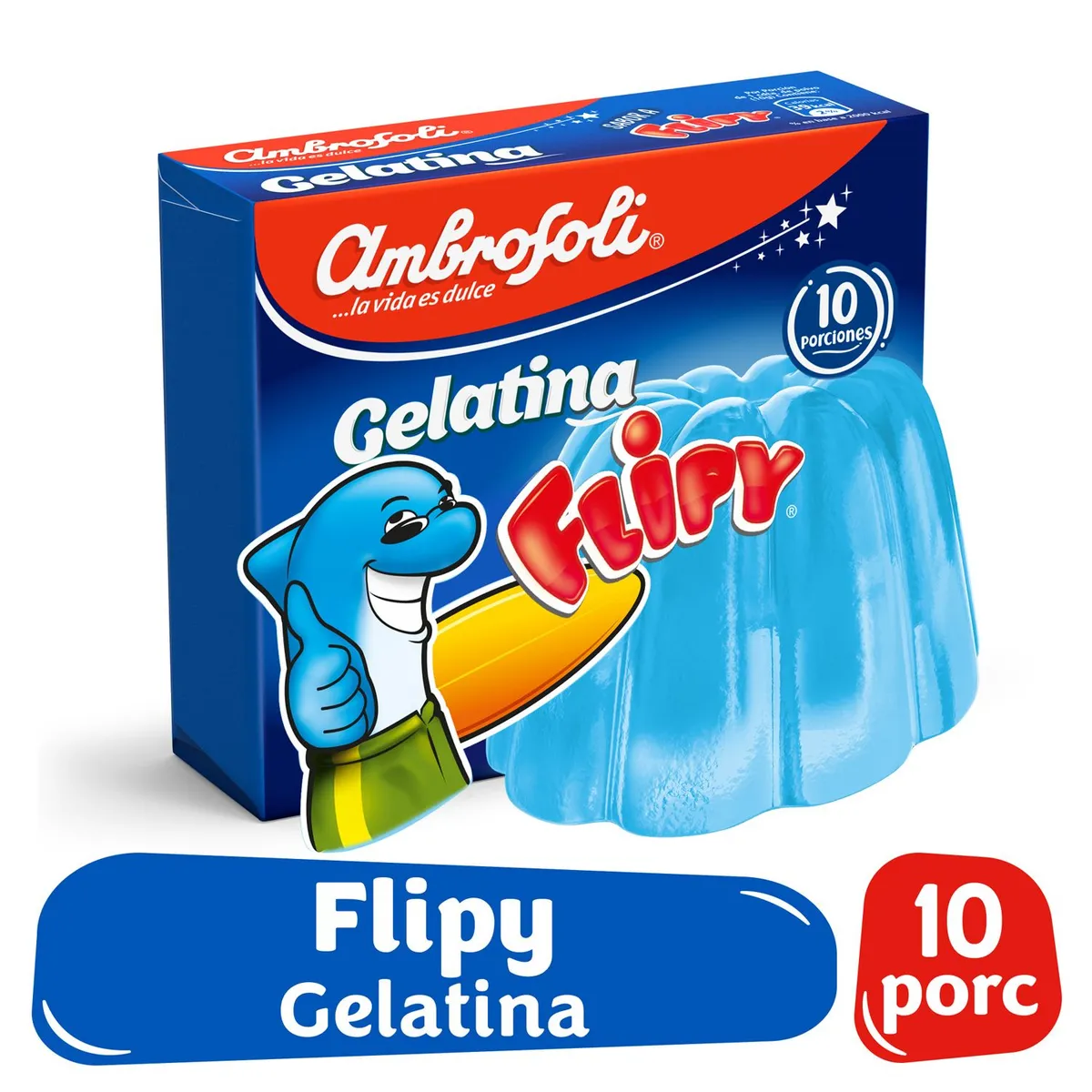 AMBROSOLI - Gelatina en Polvo Flipy Ambrosoli 100 gr