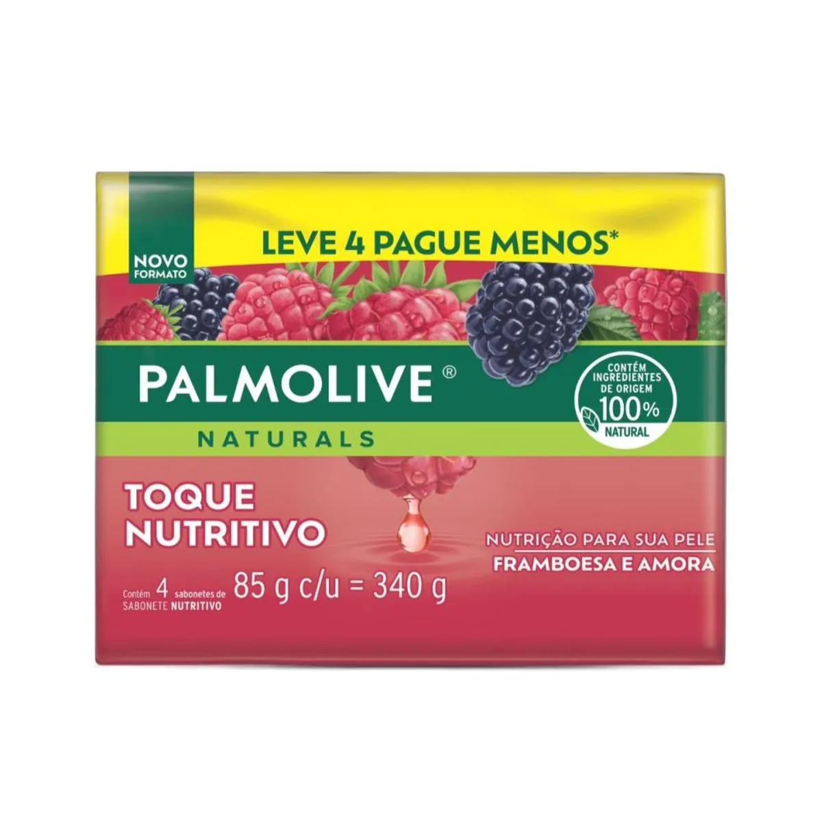 PALMOLIVE - Pack Jabón en Barra Frambuesa Palmolive 6 x 85 gr