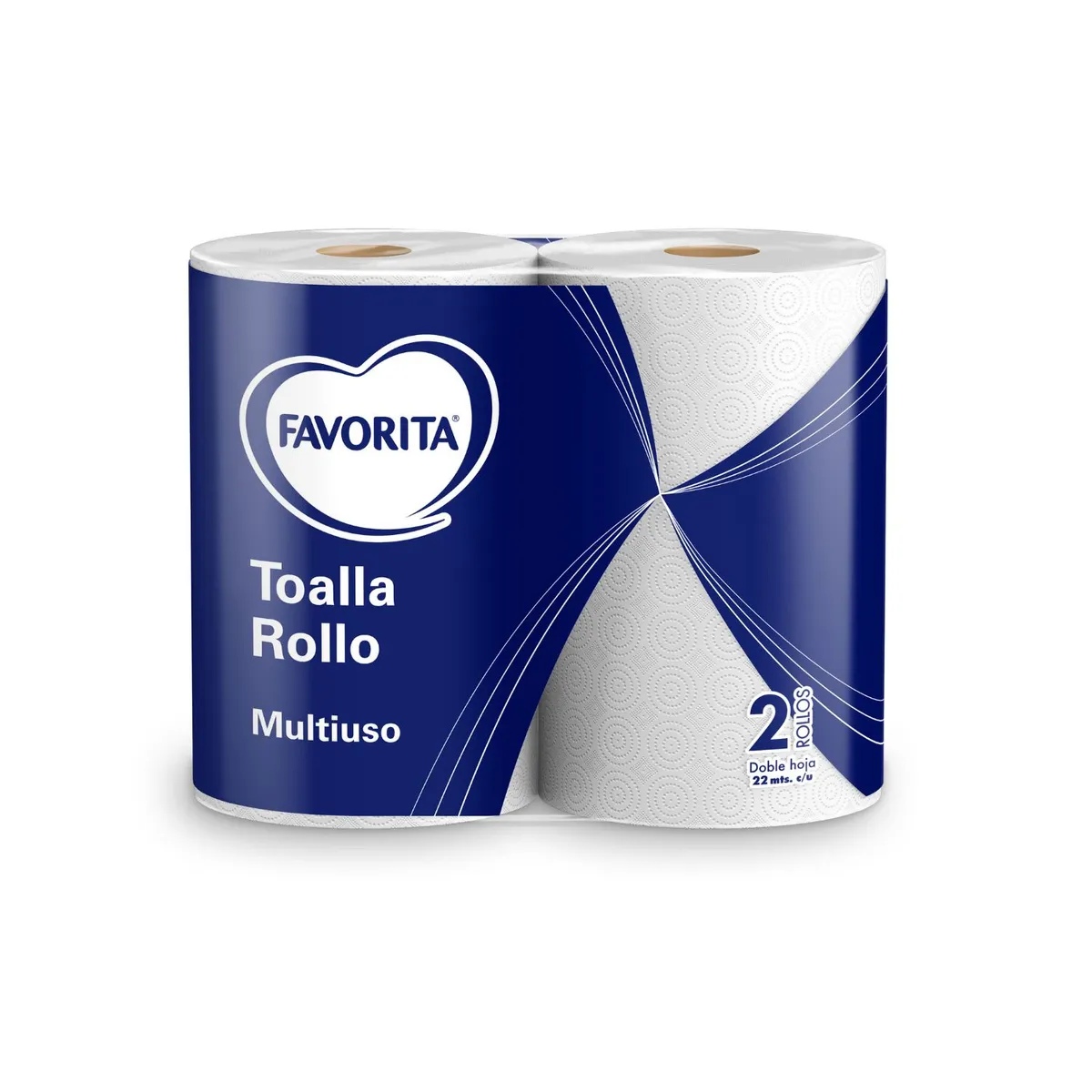 FAVORITA - TOALLA PAPEL MULTIUSO 22HD FAVORITA 2 UN