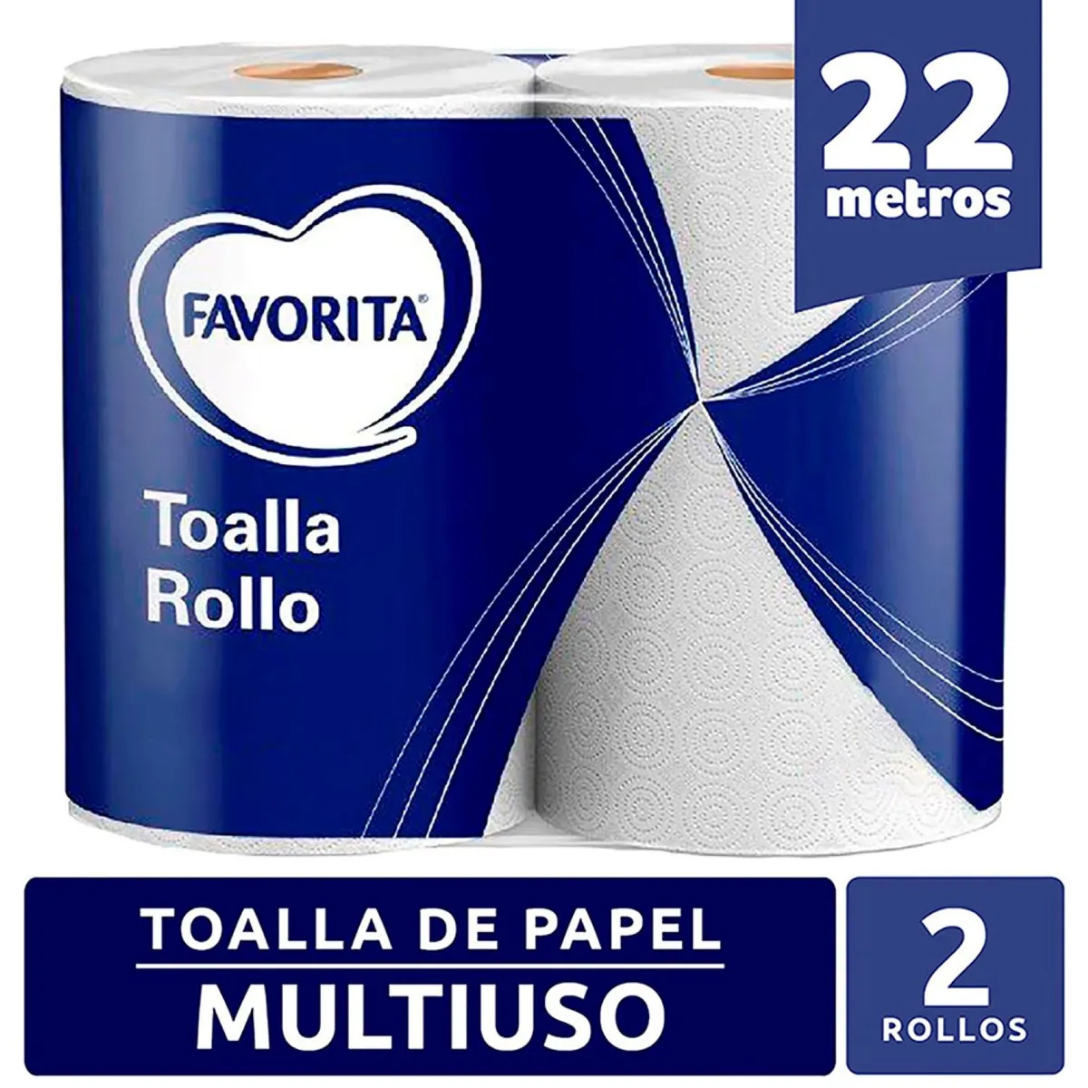 FAVORITA - TOALLA PAPEL MULTIUSO 22HD FAVORITA 2 UN