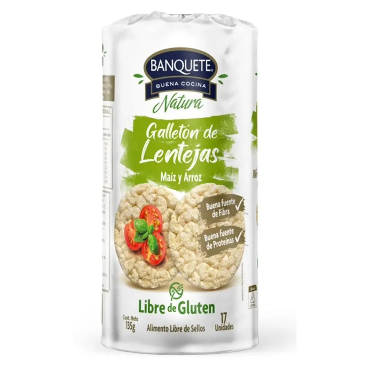 BANQUETE - GALLETA LENTEJAS BANQUETE 135 G