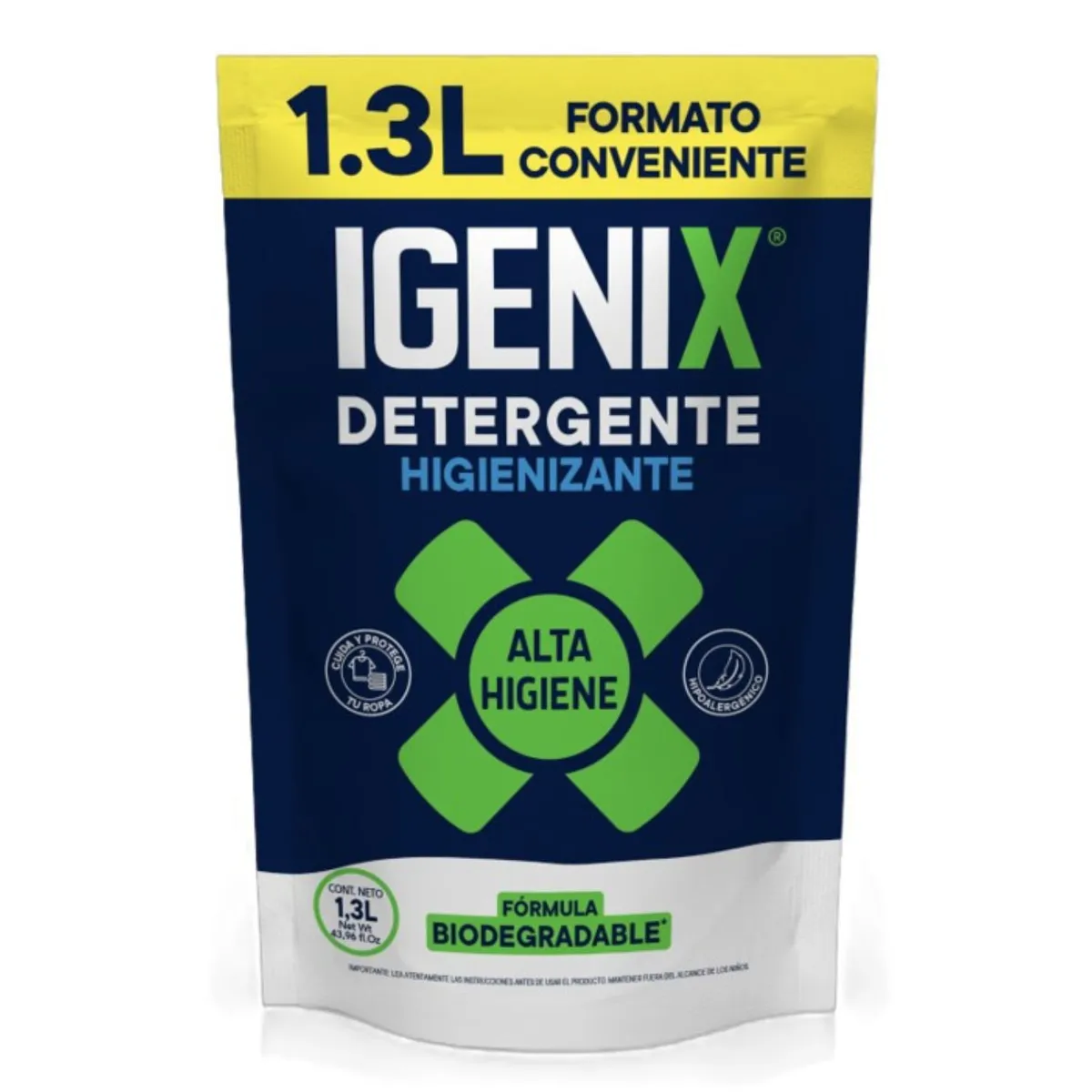 IGENIX - DETERGENTE LIQUIDO DOYPACK IGENIX 1.3 LT