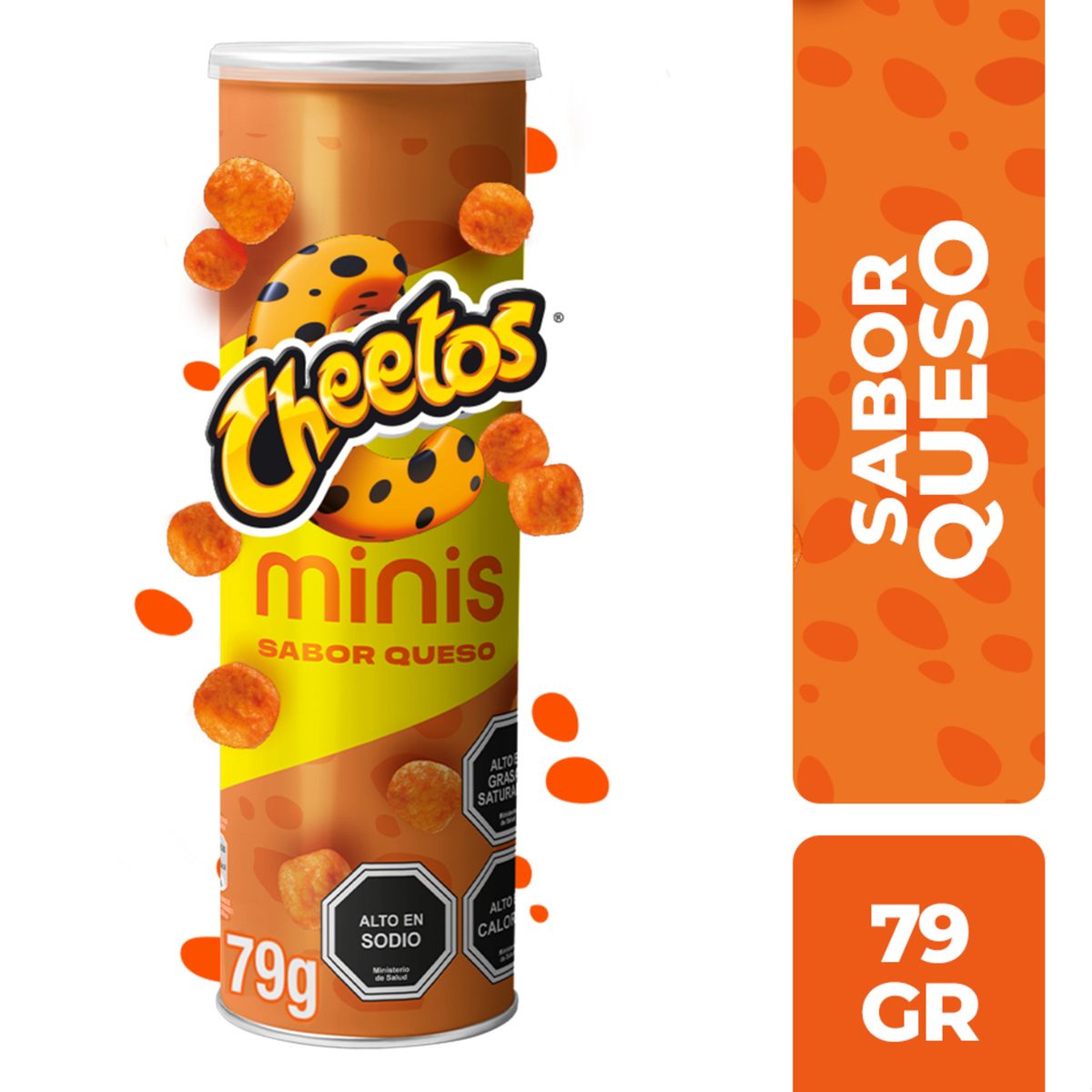 CHEETOS - Snack Mini Cheetos Sabor Queso 79 gr