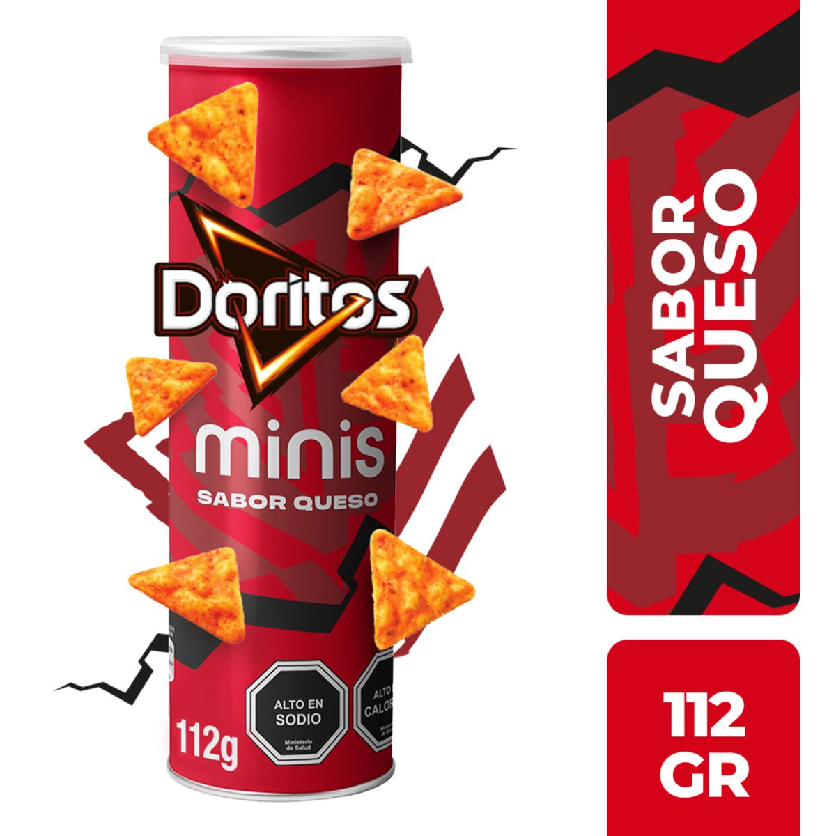 DORITOS - Snack Mini Doritos Sabor Queso 112 gr