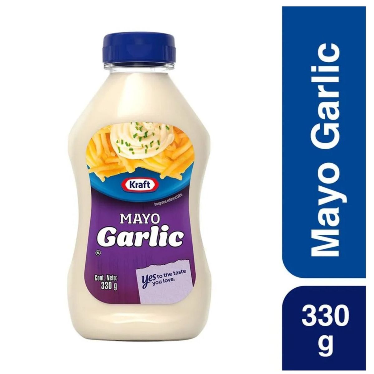 KRAFT - Mayonesa Garlic Kraft 330 gr