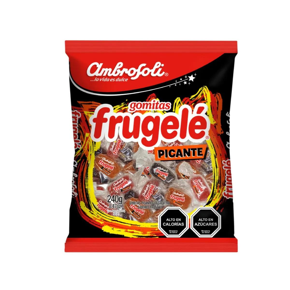 AMBROSOLI - Gomitas Frugelé Picante Ambrosoli 240 gr