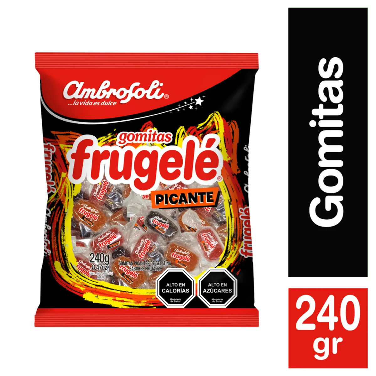 AMBROSOLI - Gomitas Frugelé Picante Ambrosoli 240 gr
