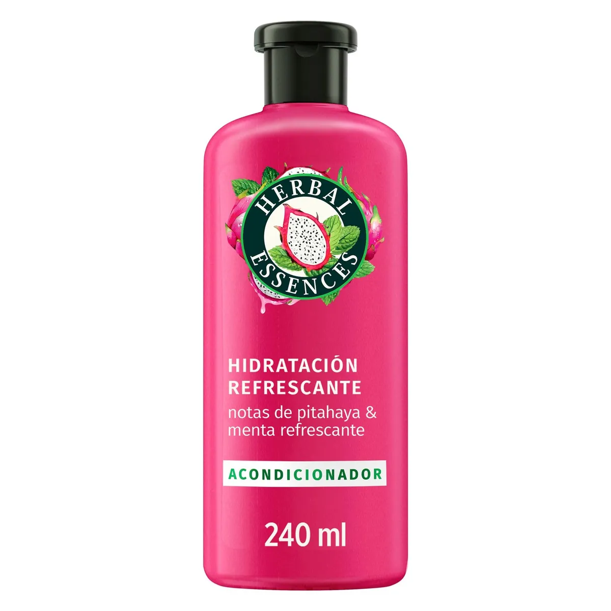 HERBAL ESSENCES - Acondicinador Hidratación Refrescante Pitahaya y Menta Herbal Essences 240 ml