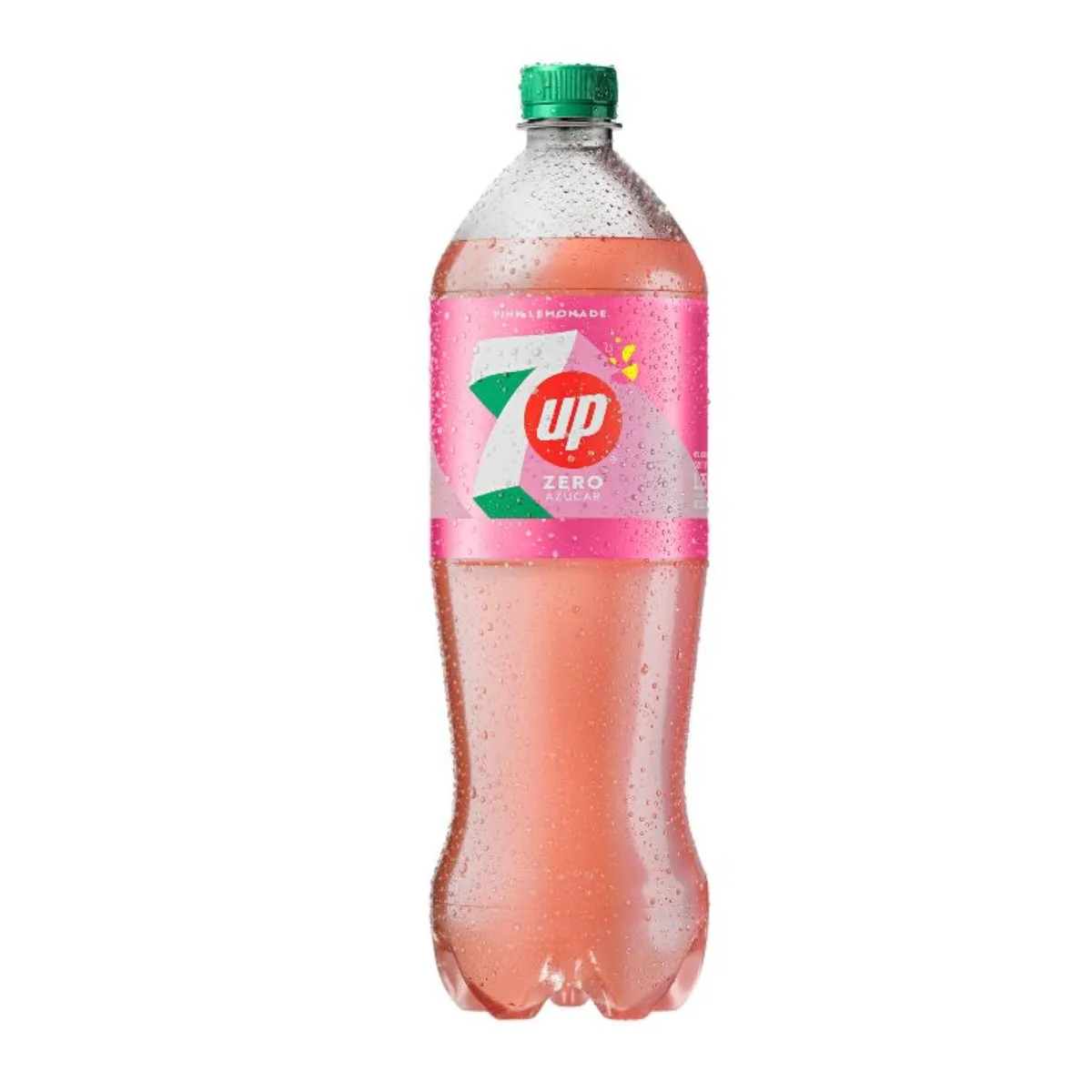 SEVEN UP - Bebida Seven Up Pink Lemonade Zero Azúcar Desechable 1.25 Lt
