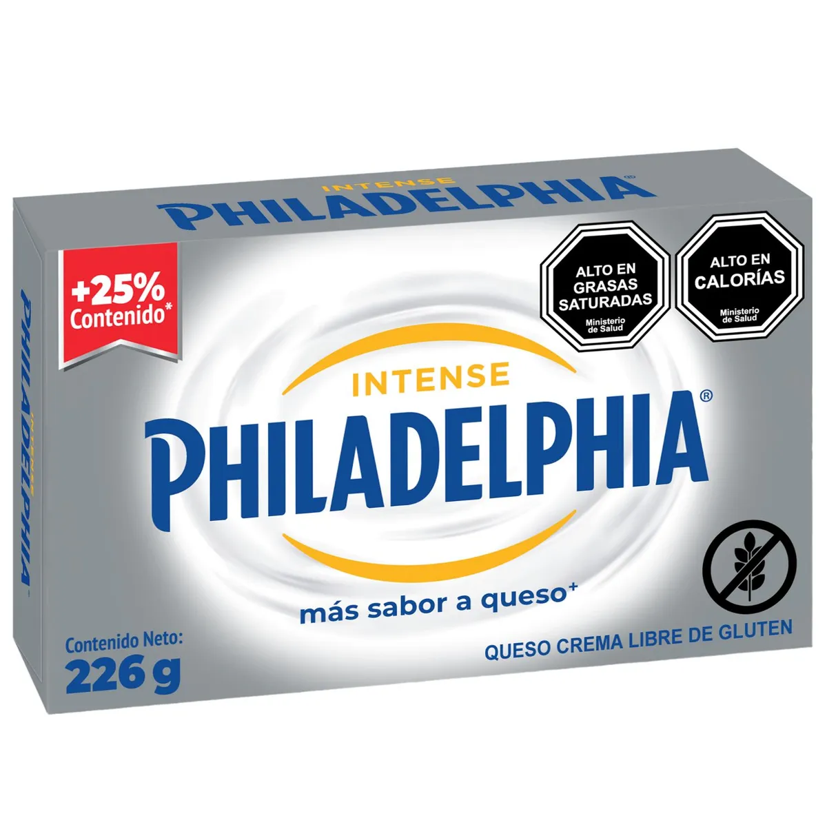 PHILADELPHIA - Queso Crema Intense Philadelphia 226 gr