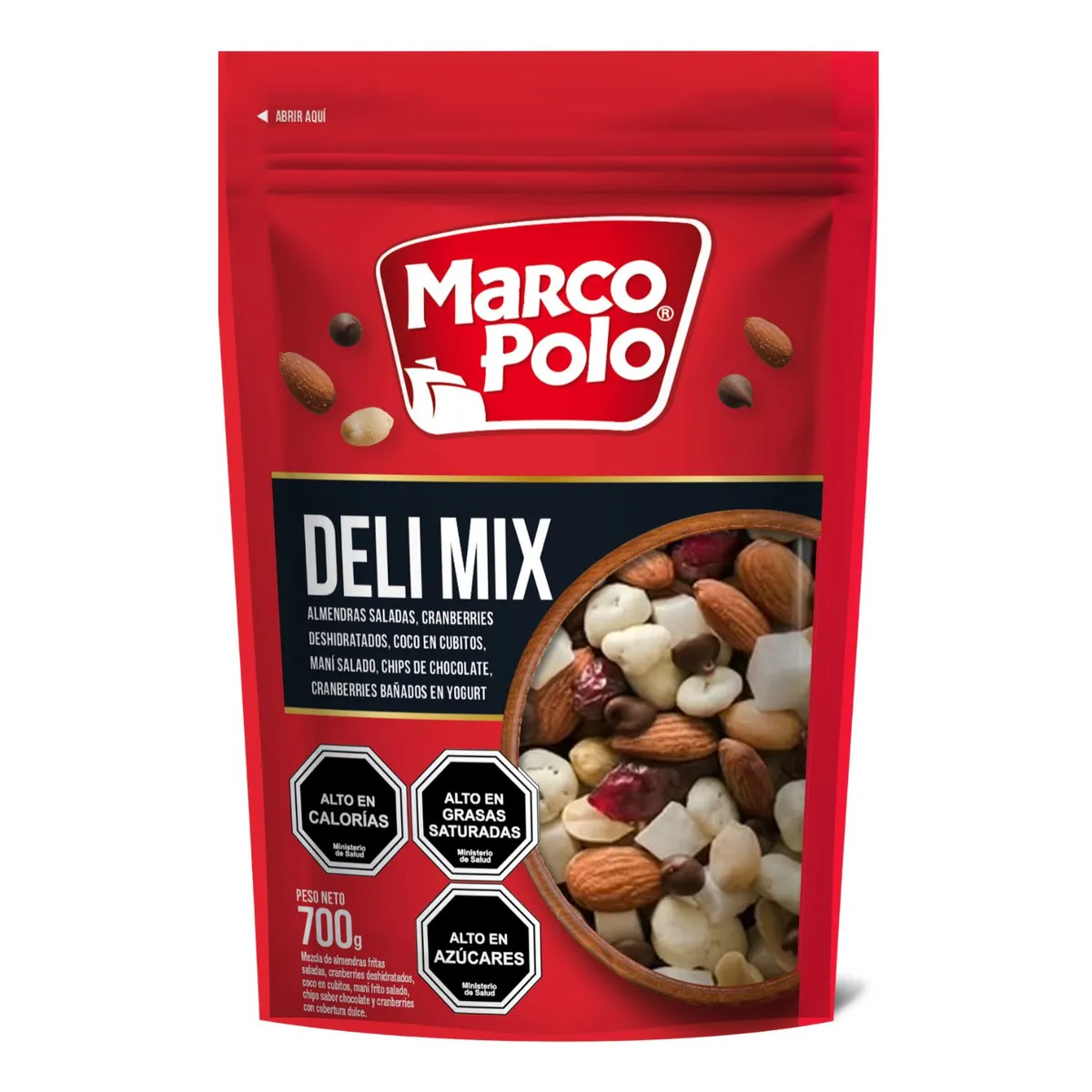 MARCO POLO - Mix Frutos Secos Deli Mix Marco Polo 700 gr