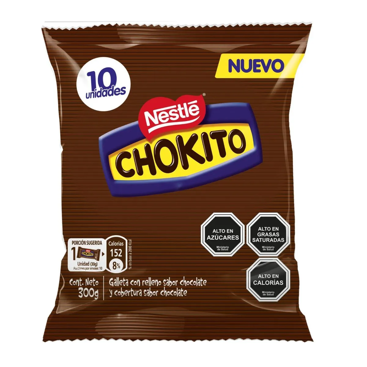 CHOKITO - Galletas Bañada Chokito Nestle 300 gr