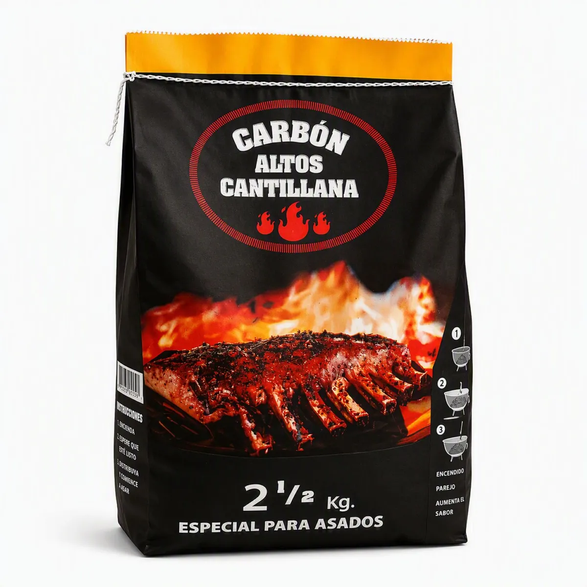 ALTOS CANTILLANA - Carbón Altos Cantillana 2.5 kg