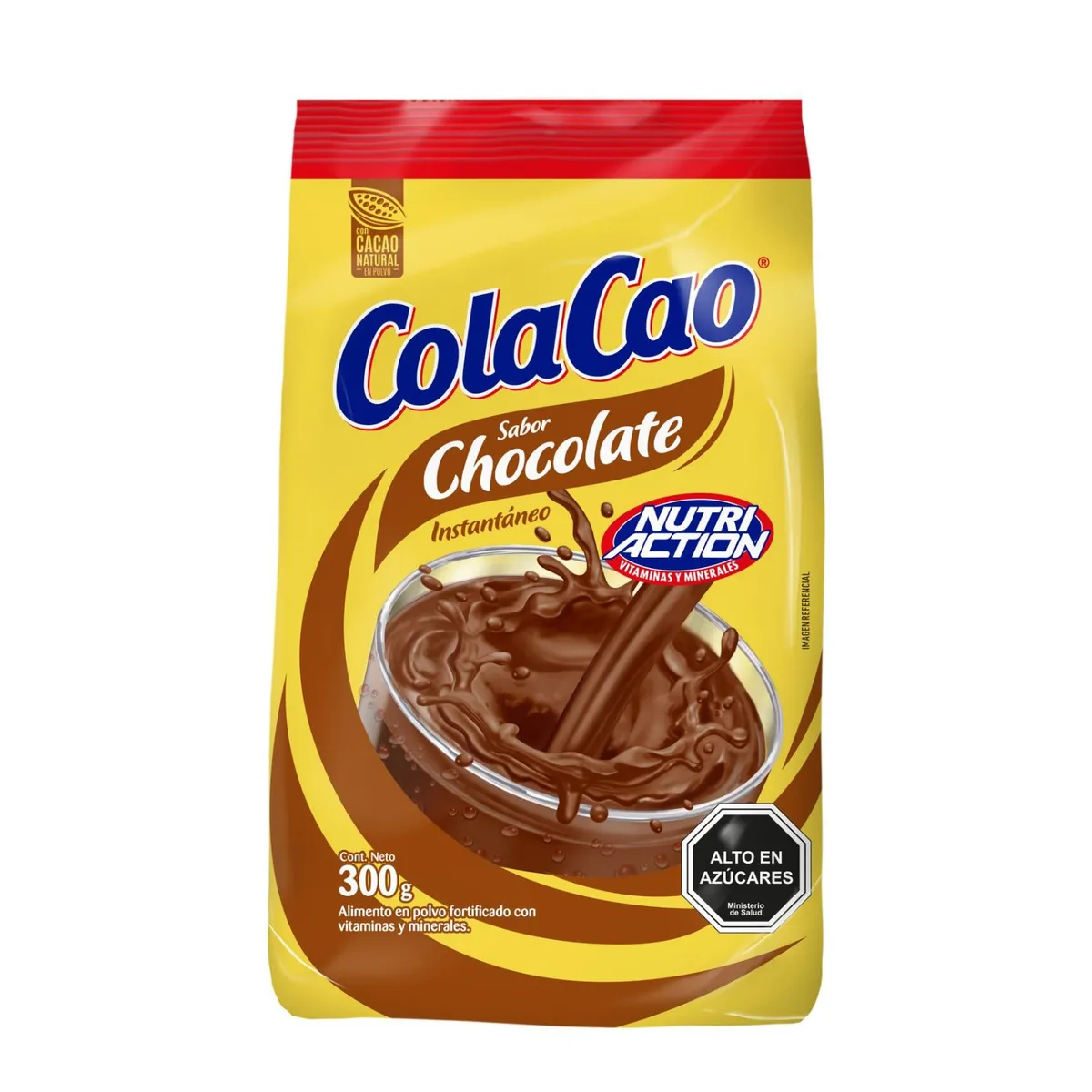 COLA CAO - Saborizante en Polvo Cola Cao Sabor Chocolate Bolsa 300 gr