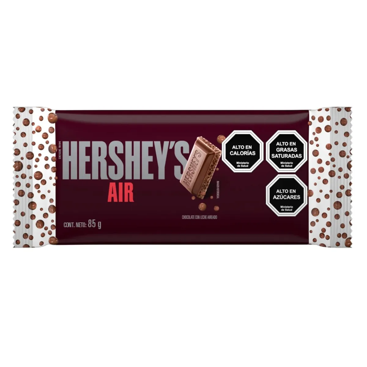 HERSHEYS - Barra de Chocolate con Leche Aireada Hersheys 85 gr