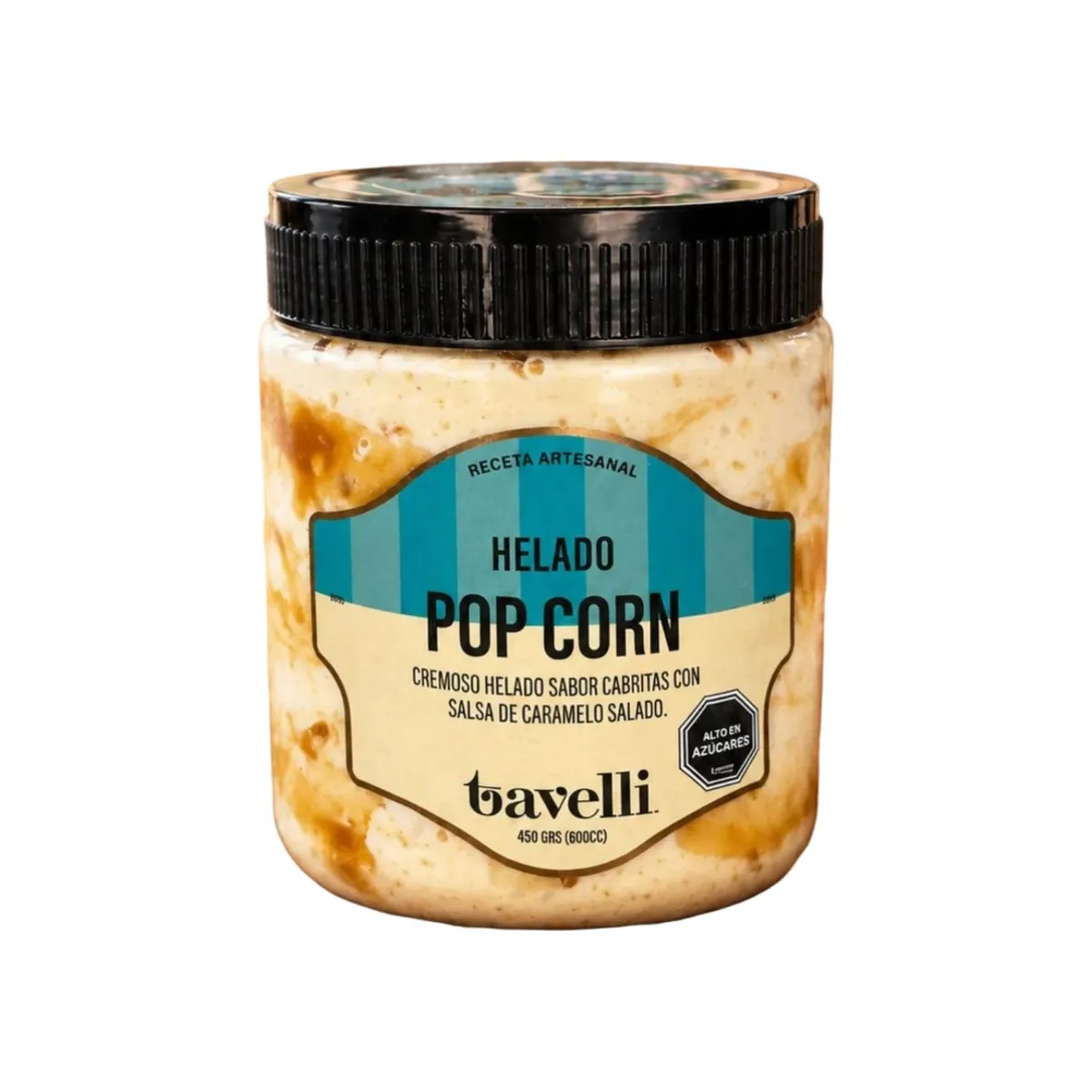 TAVELLI - Helado Pop Corn Tavelli 450 gr