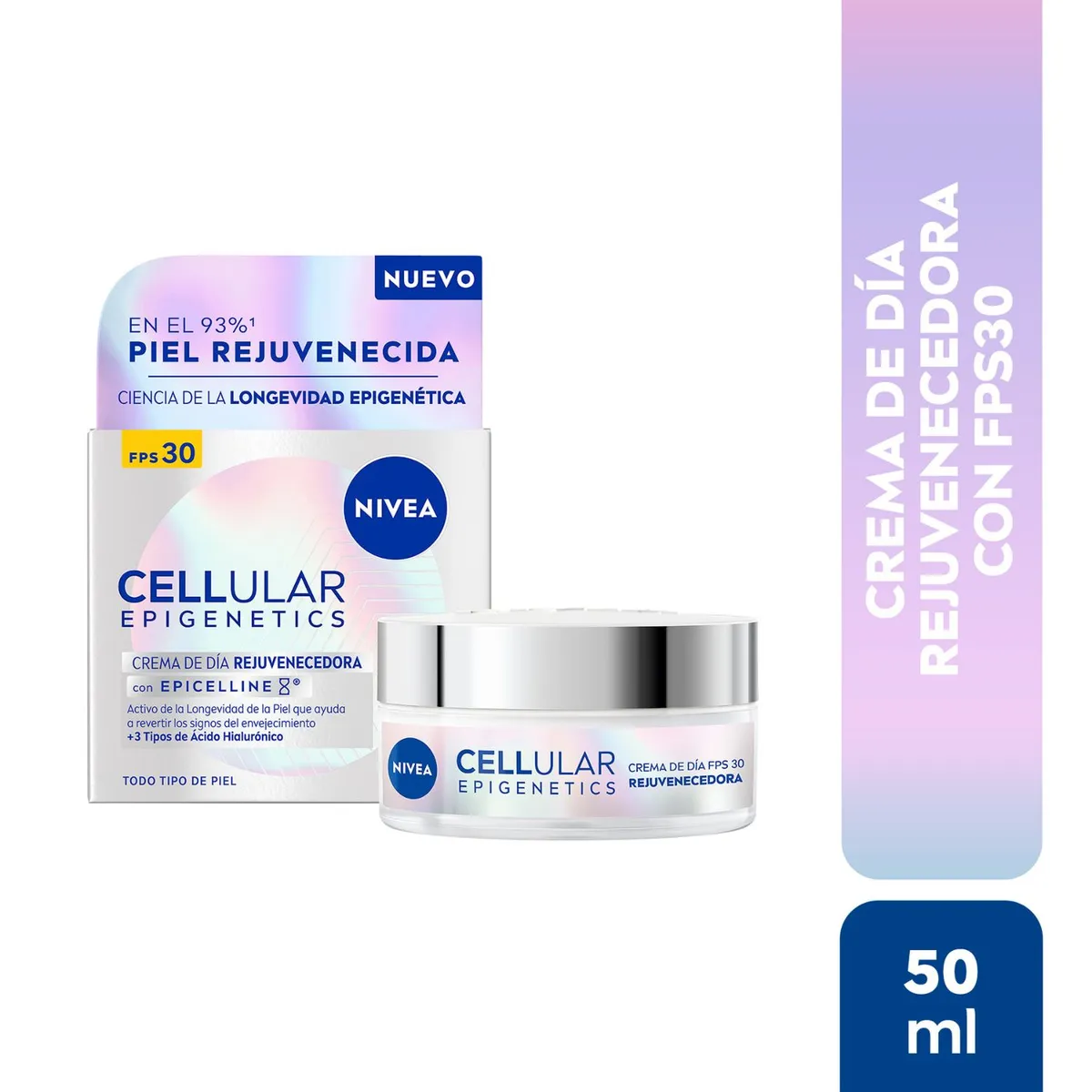NIVEA - Crema Facial Día Rejuvenecedora Cellular Epigenetics Nivea 50 ml