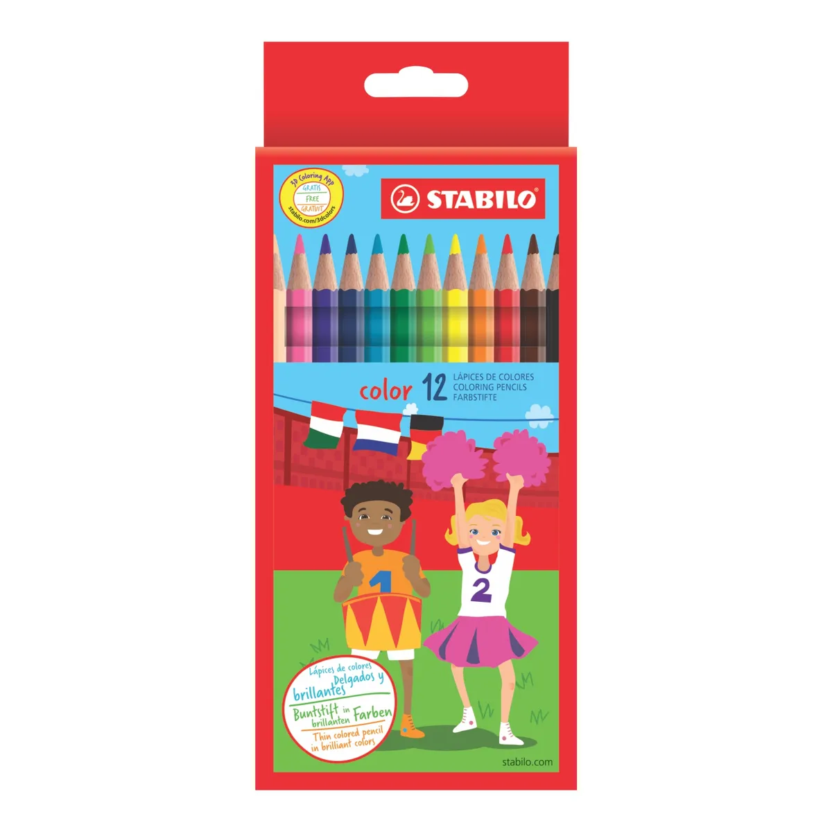 STABILO - Colores Stabilo Caja 12 Und