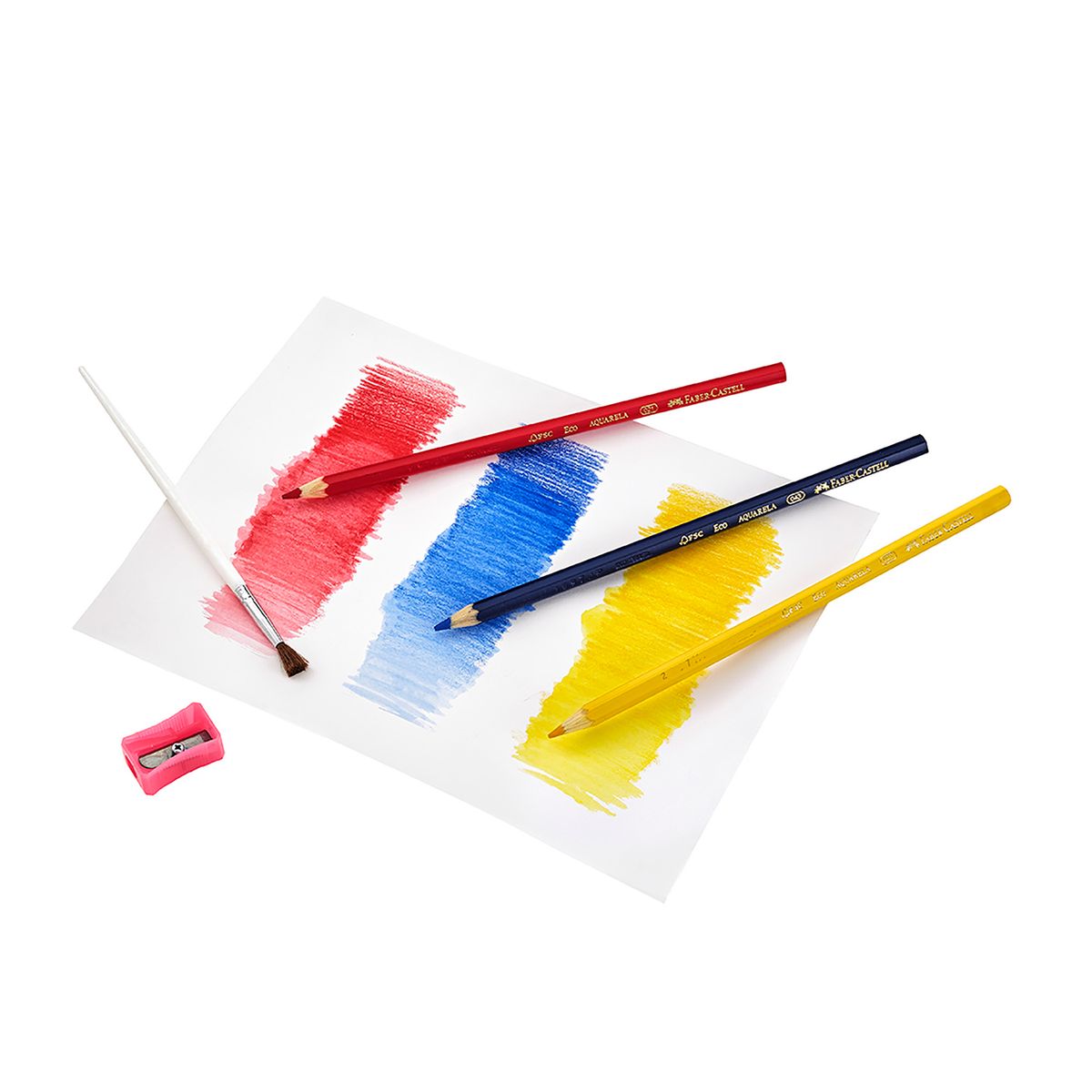 FABER CASTELL - Colores Acualerables Faber Castell Ecológico Empaque 12 Und