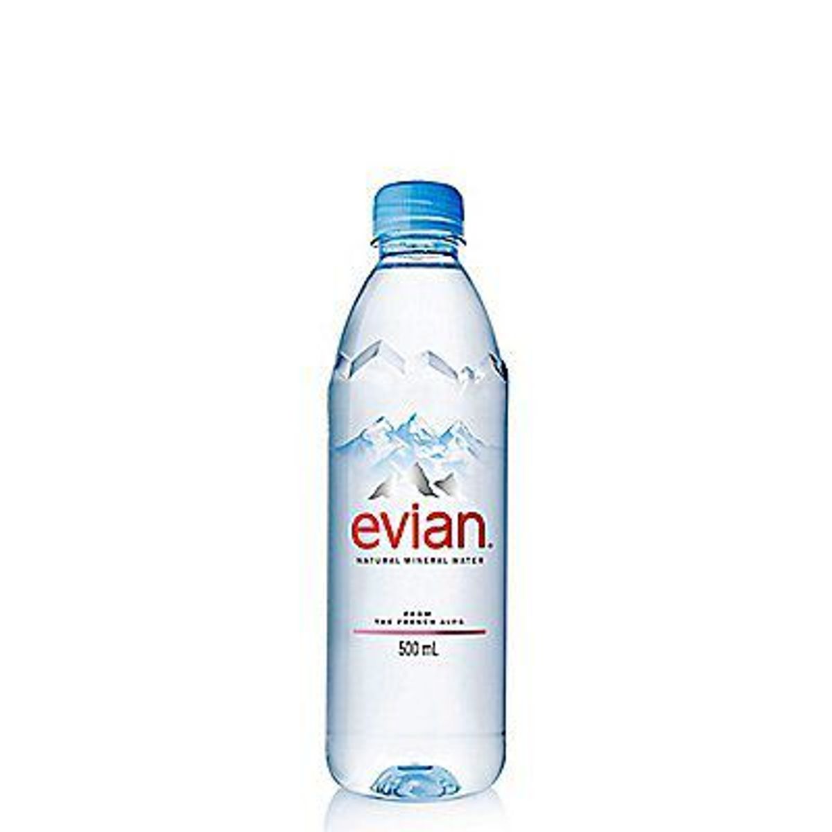 EVIAN - Agua Mineral Sin Gas Evian Botella 500 mL