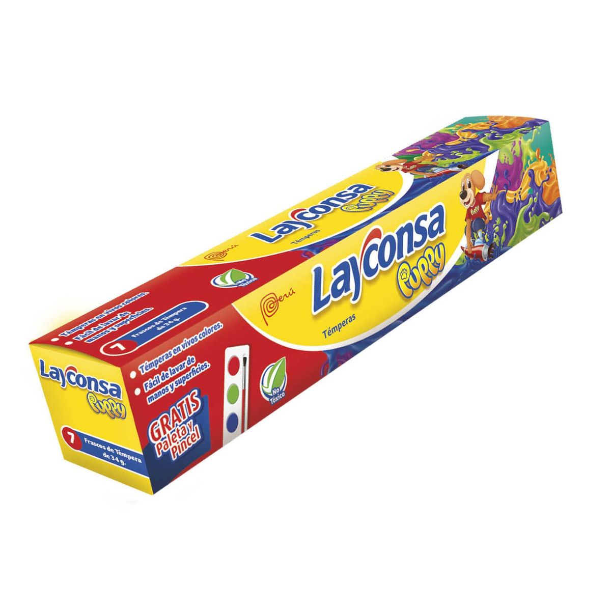 LAYCONSA - Témperas Layconsa Puppy Caja 7 Und