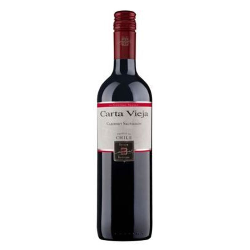 VINA CARTA VIEJA - VINO CARTA VIEJA CABERNET SAUVIGNON X750ML