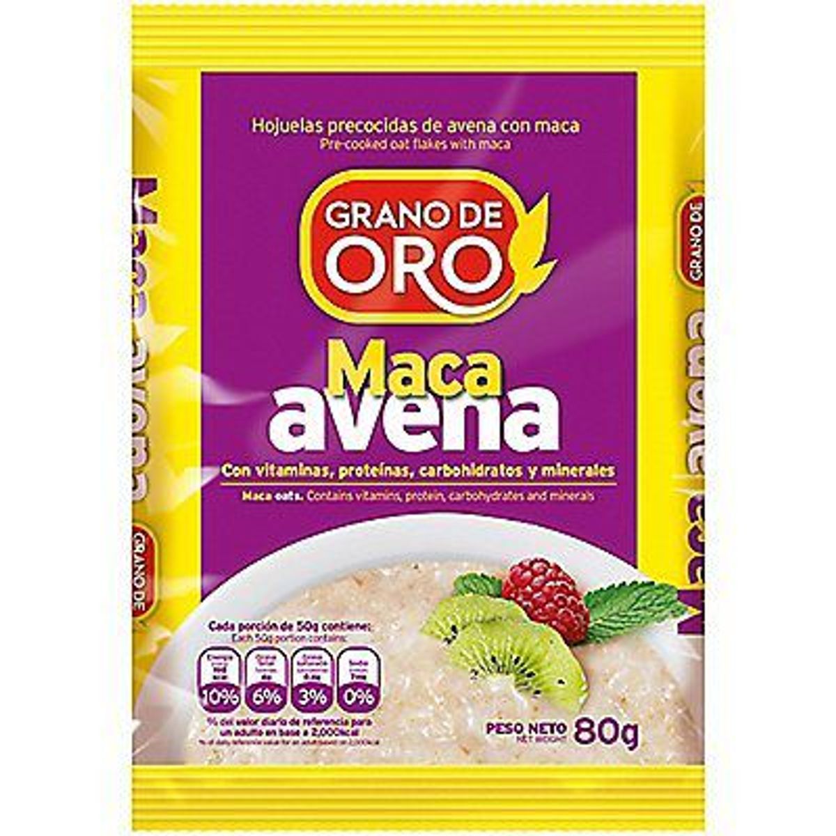 GRANO DE ORO - Maca Avena Grano de Oro 80 g