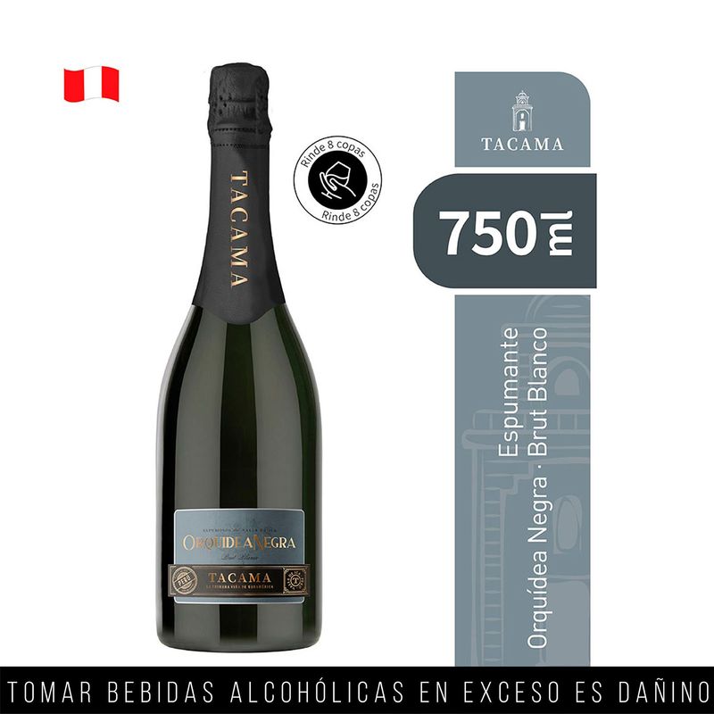 TACAMA - Espumante Tacama Brut Blanco Botella 750 mL