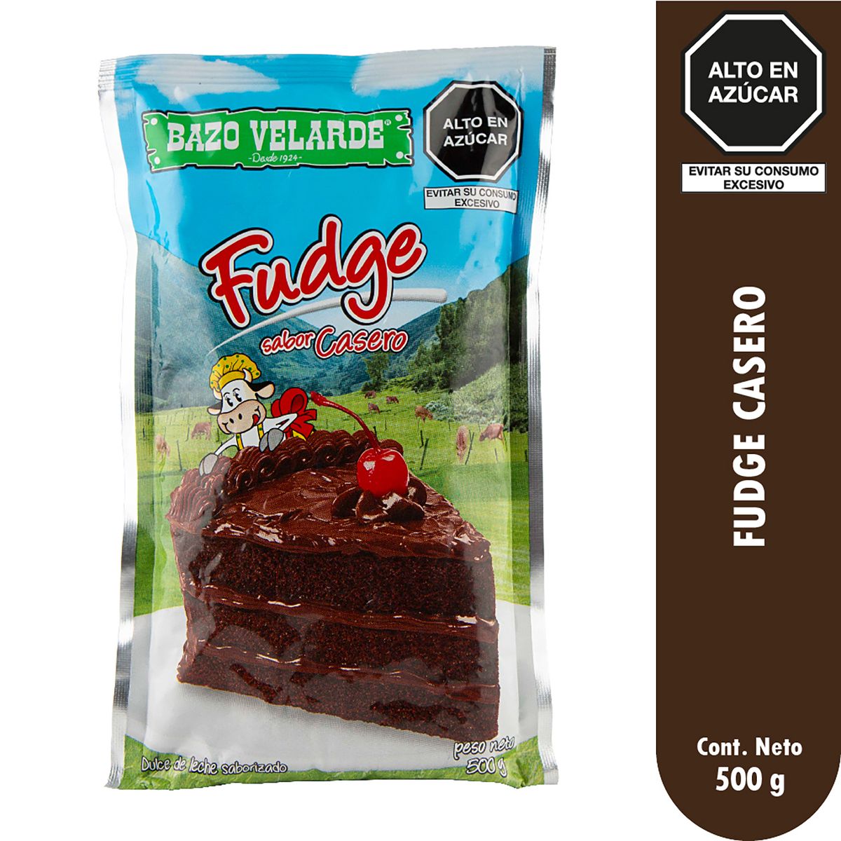 BAZO VELARDE - Fudge Pastelero Bazo Velarde Bolsa 500 g