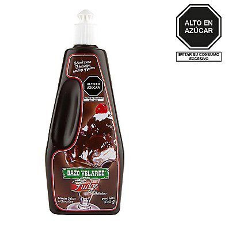 BAZO VELARDE - Fudge Bazo Velarde Heladero Bolsa 550 g