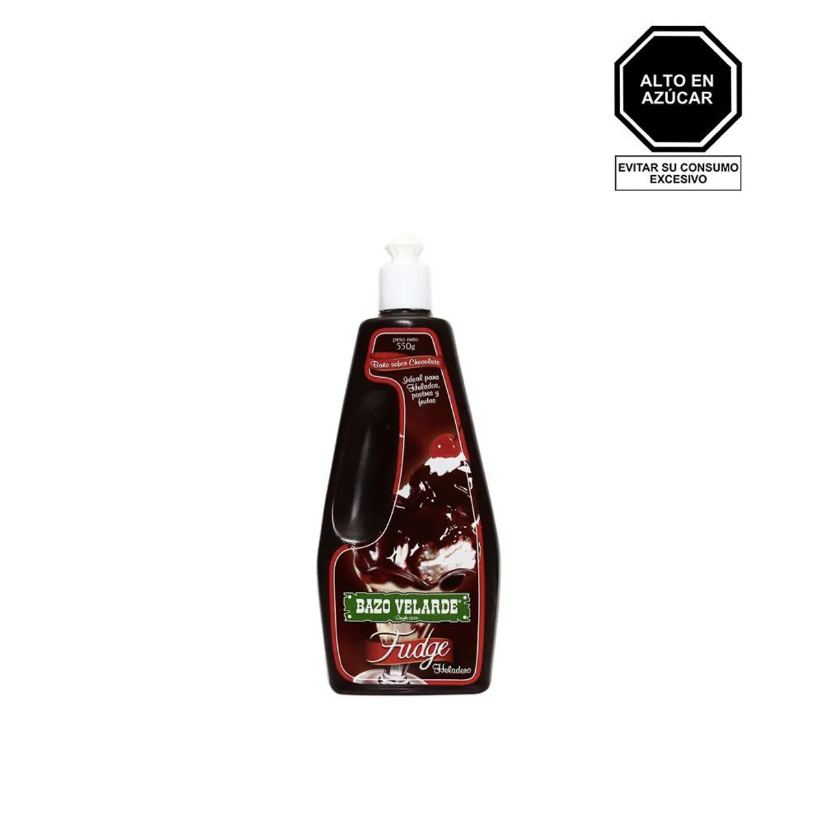 BAZO VELARDE - Fudge Heladero Bazo Velarde Envase 550 g