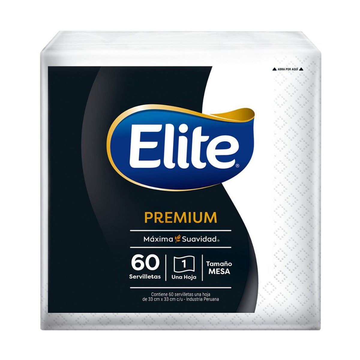 ELITE - Servilletas Elite Premium Empaque 60 Und