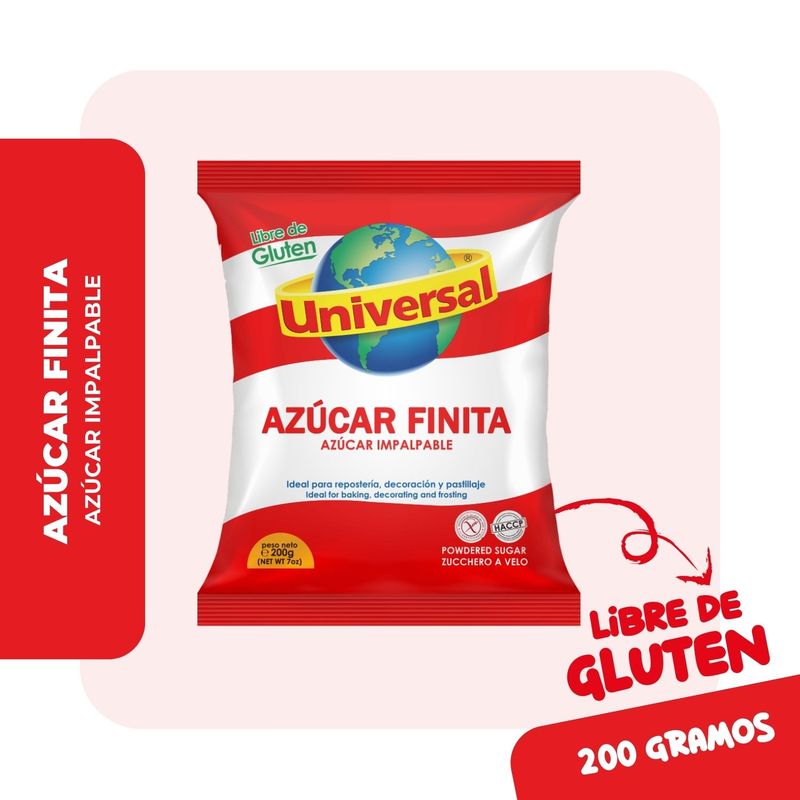 UNIVERSAL - Azúcar Impalpable Universal 200 g