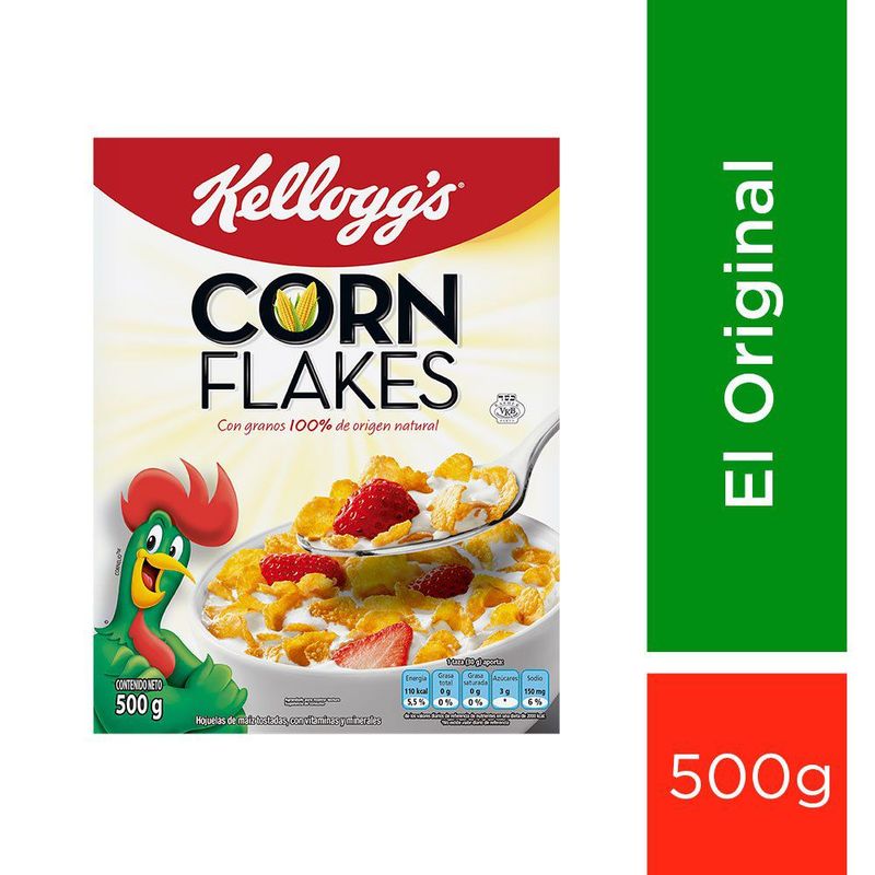 KELLOGGS - Cereal Corn Flakes Kelloggs 500 g