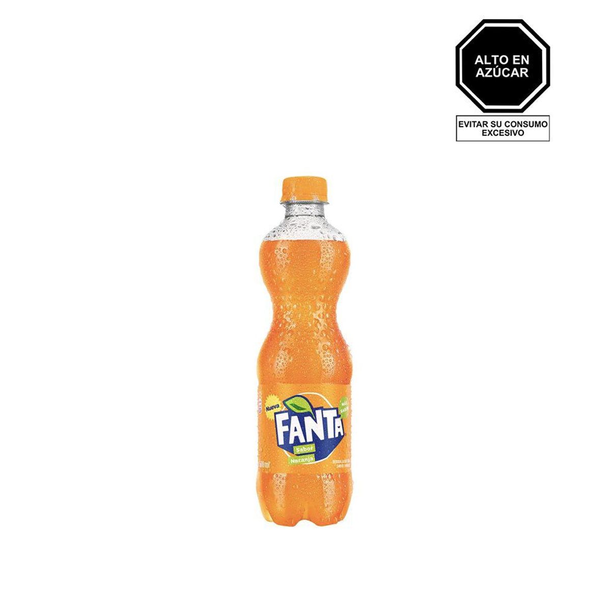 FANTA - Gaseosa Fanta Naranja Botella 500 mL