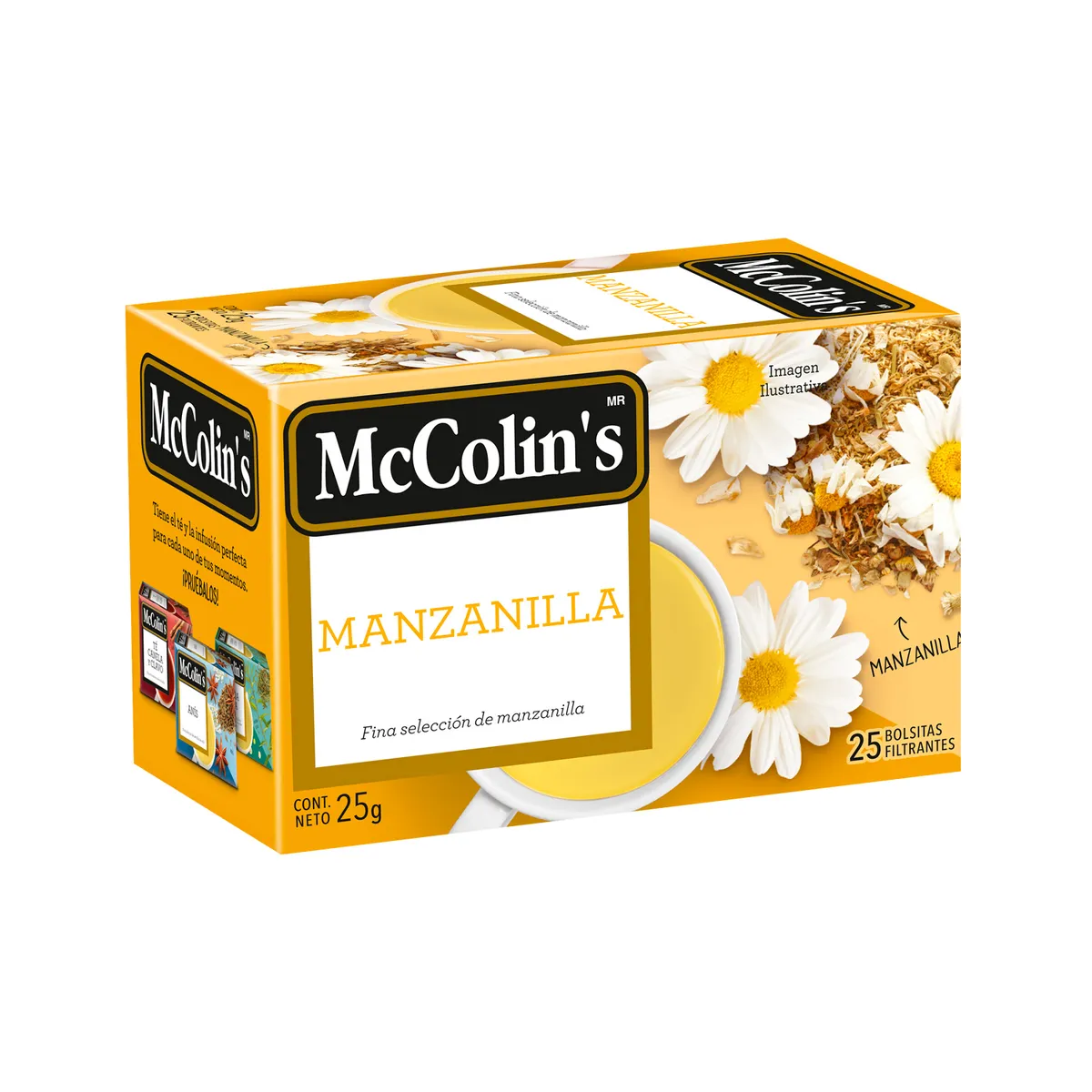 MC COLINS - Manzanilla Mc Colins Caja 25 Sobres