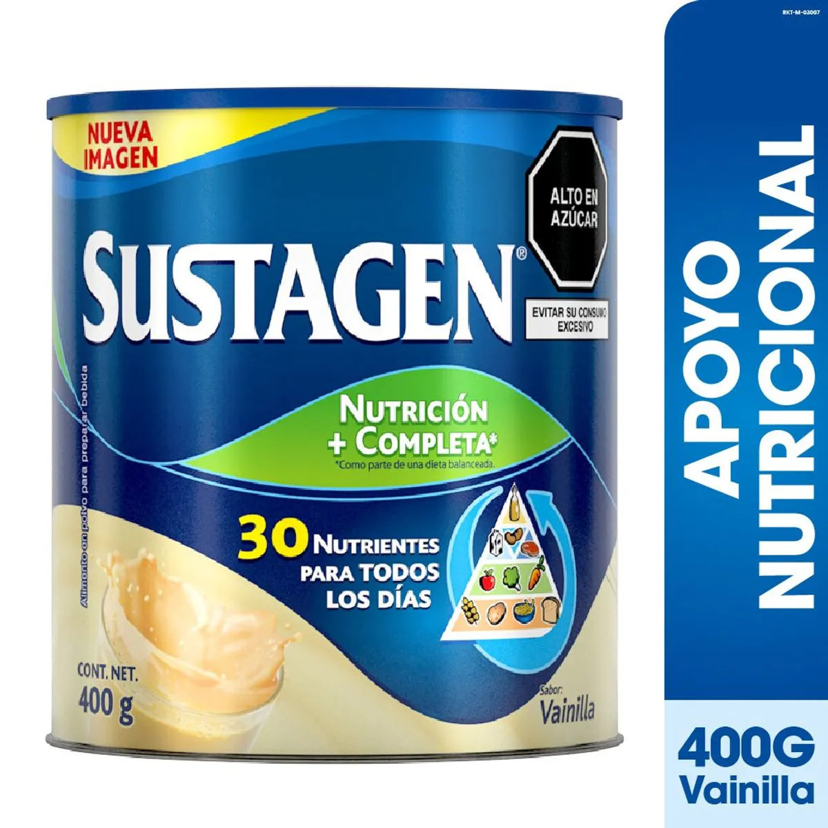 SUSTAGEN - Suplemento Sustagen Vainilla Lata 400 g