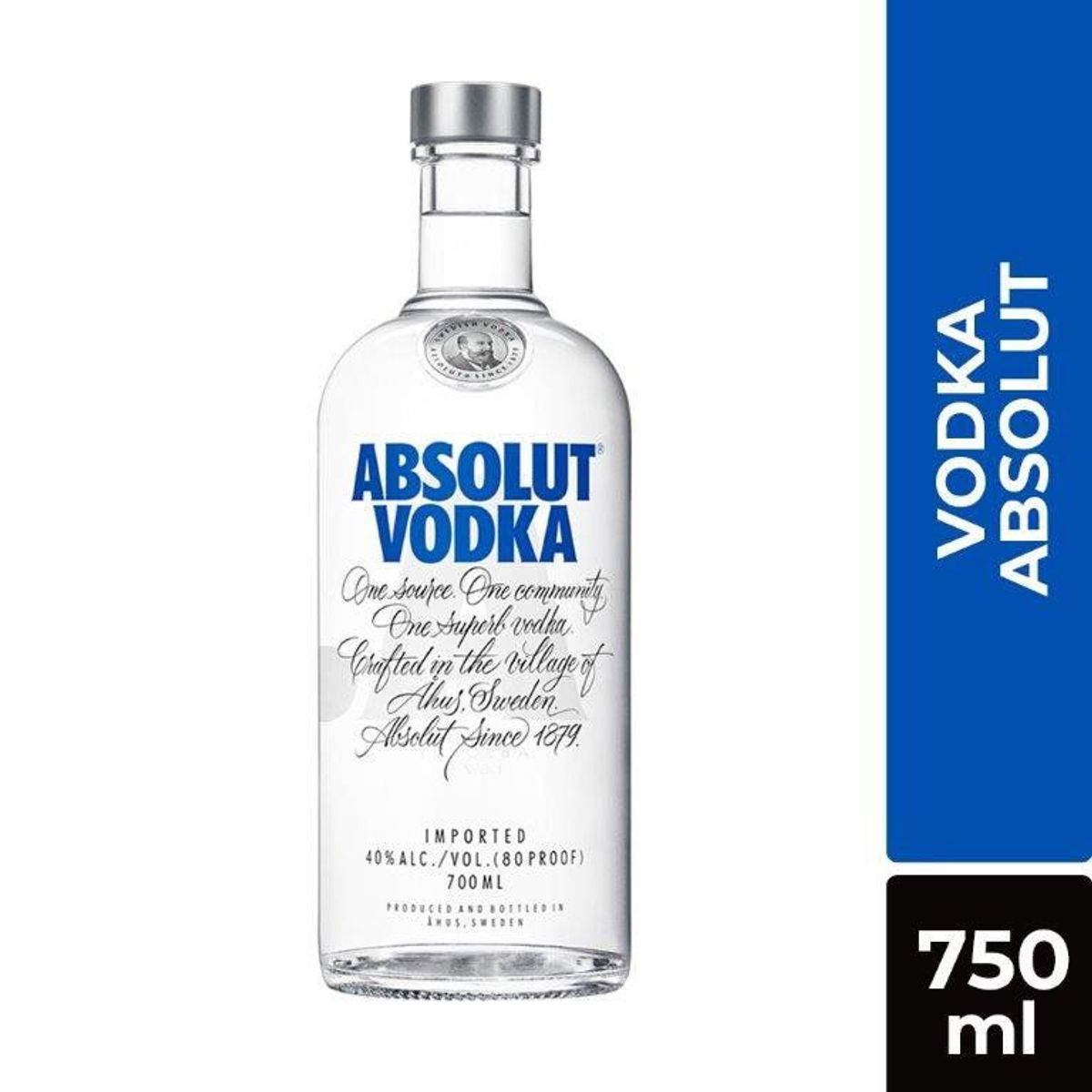 ABSOLUT - Vodka Absolut 40° Botella 750 mL
