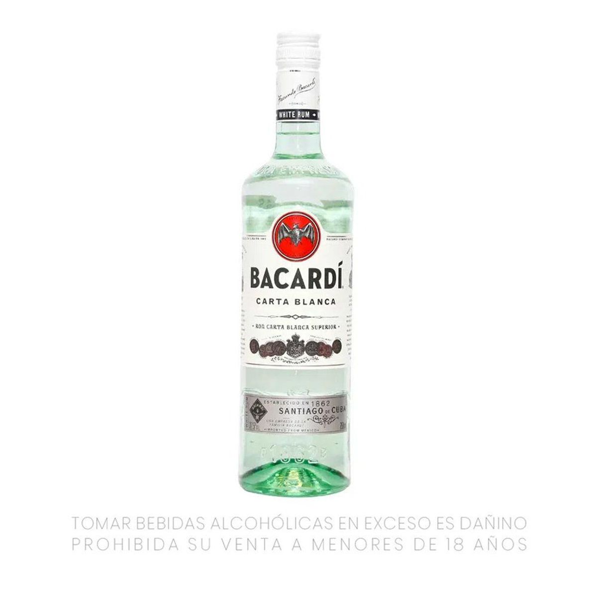 BACARDI - Ron Bacardí Superior Botella 750 mL