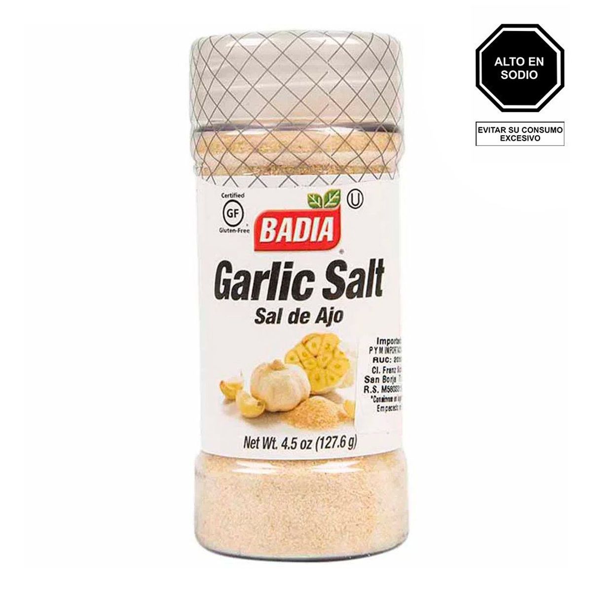 BADIA - Sal de Ajo Badia Envase 127.6 g