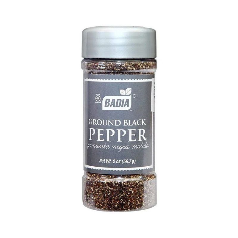 BADIA - Pimienta Negra Molida Badia Envase 56.7 g